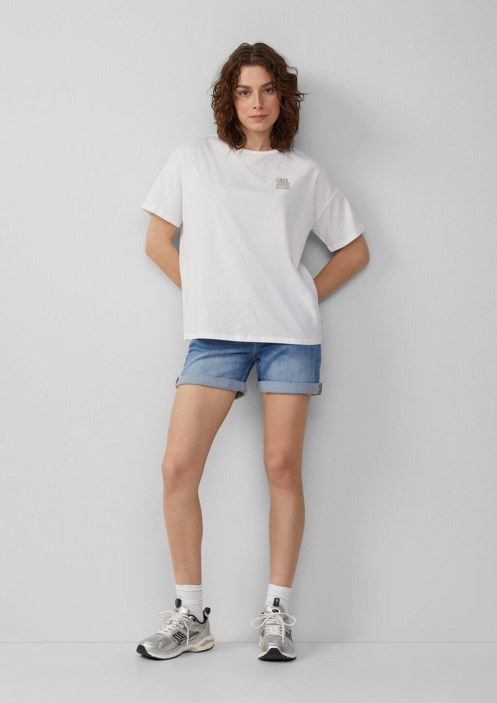 Jeans-Shorts Abby / Slim Fit / Mid Rise