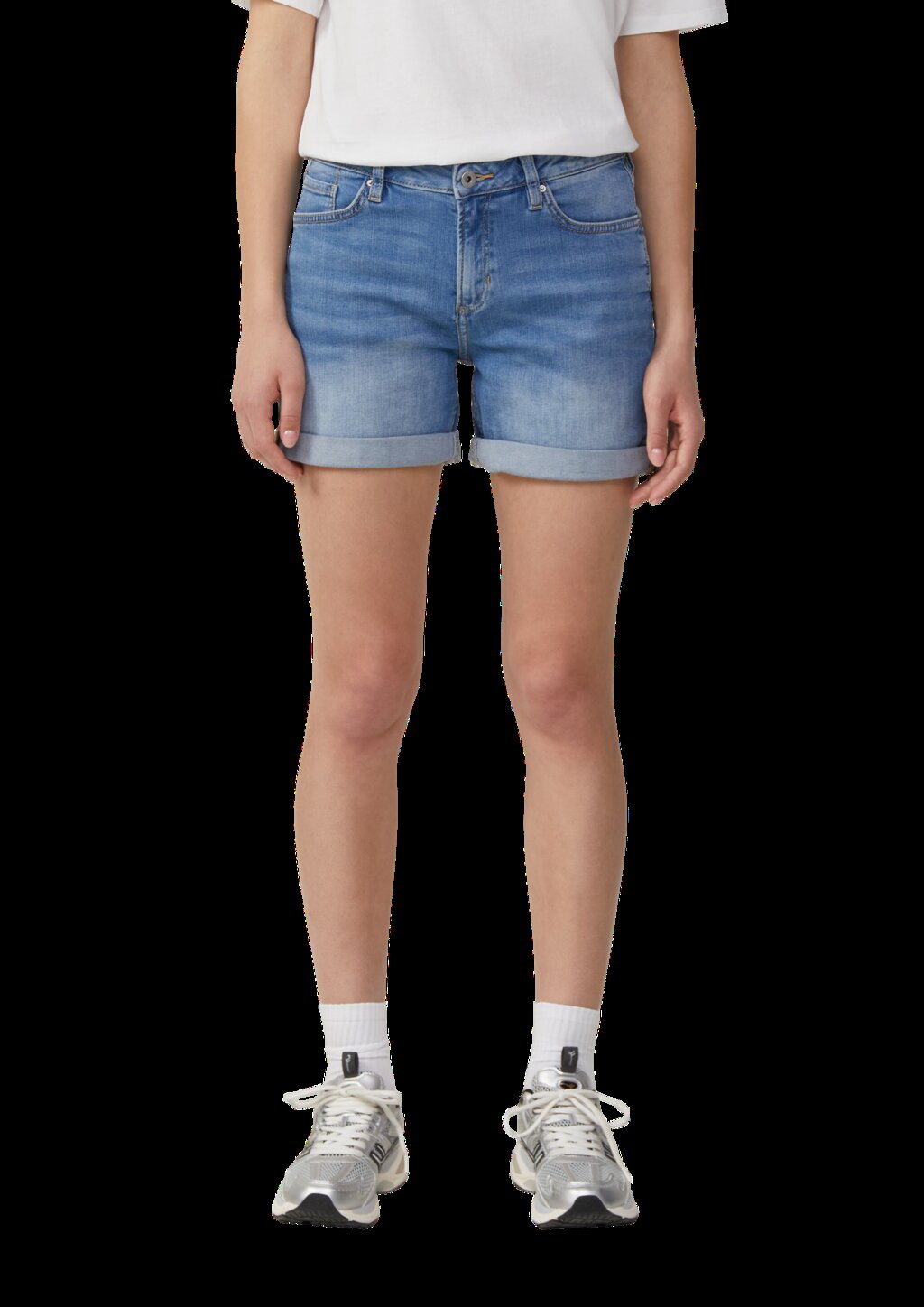Jeans-Shorts Abby / Slim Fit / Mid Rise