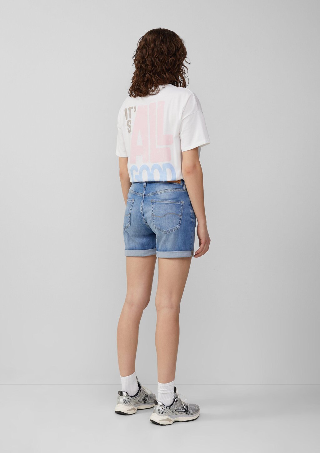 Jeans-Shorts Abby / Slim Fit / Mid Rise