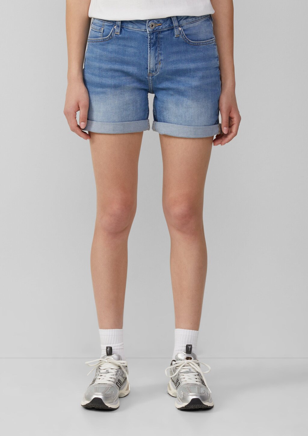 Jeans-Shorts Abby / Slim Fit / Mid Rise