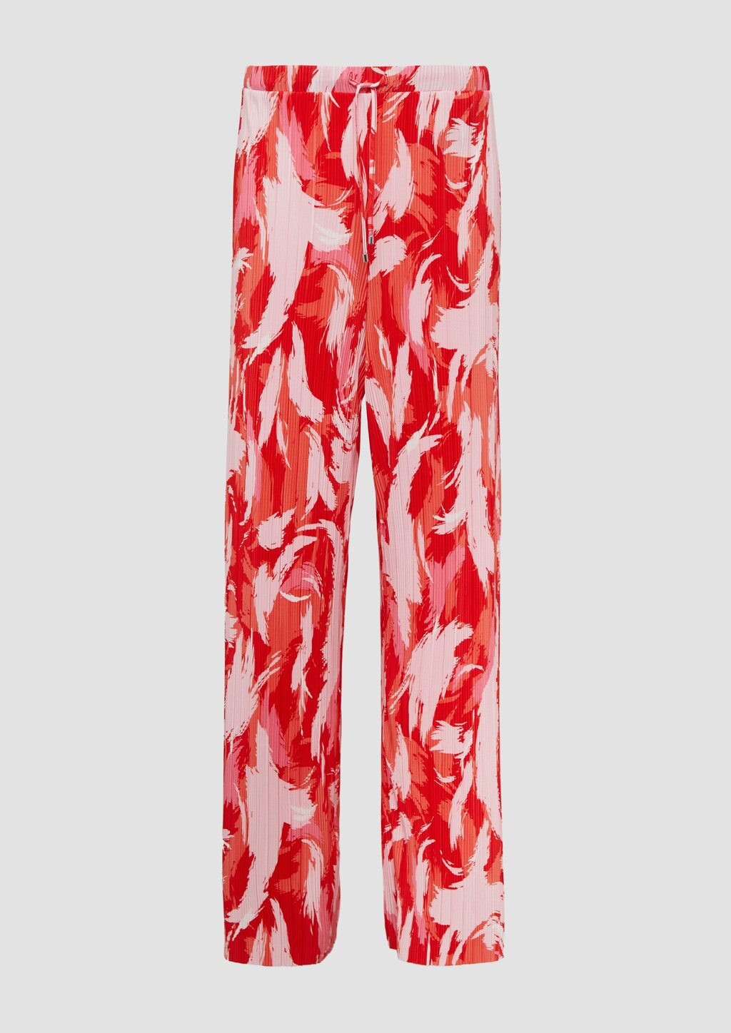 Plissierte Wide-Leg-Hose im Relaxed Fit