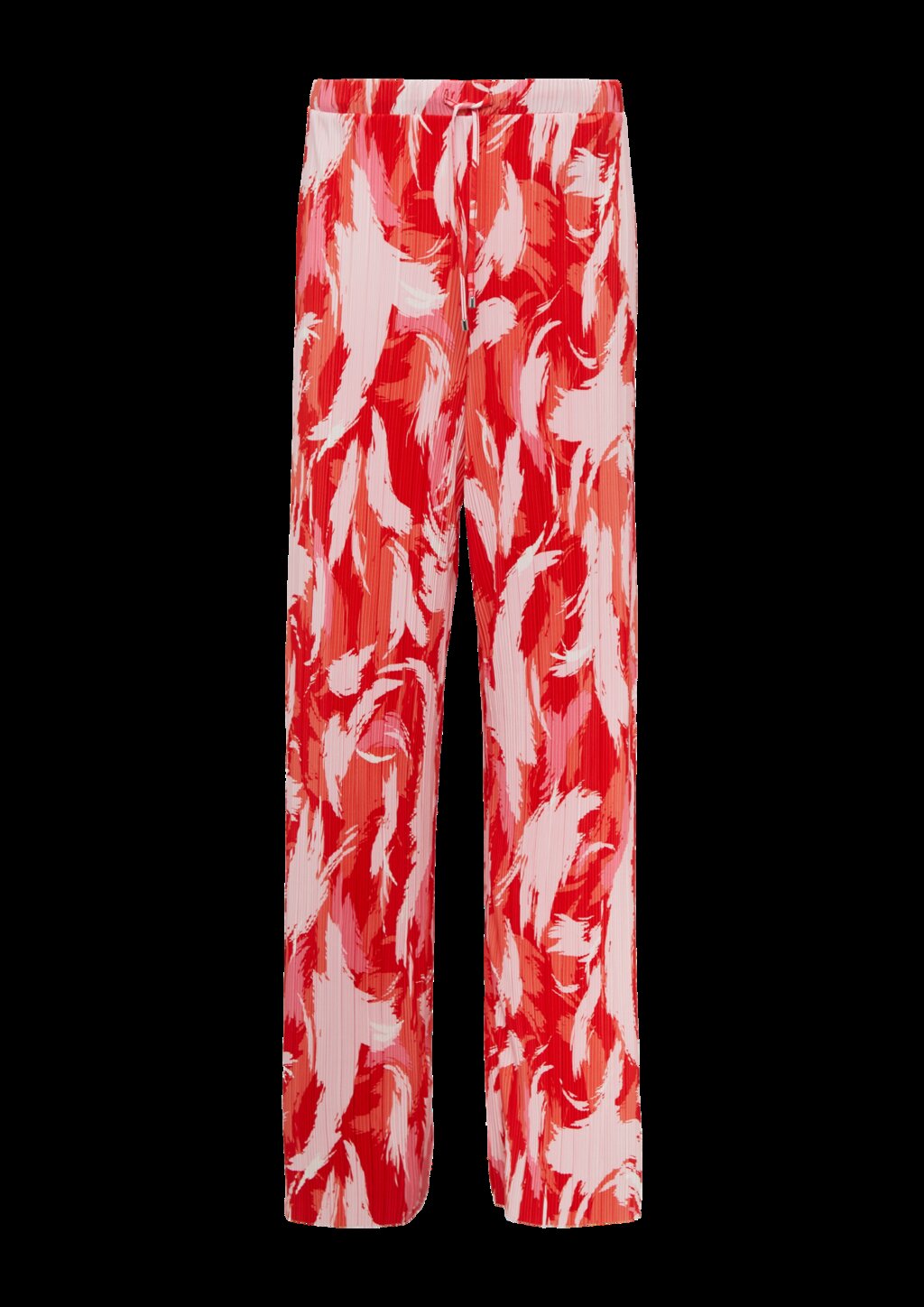 Plissierte Wide-Leg-Hose im Relaxed Fit