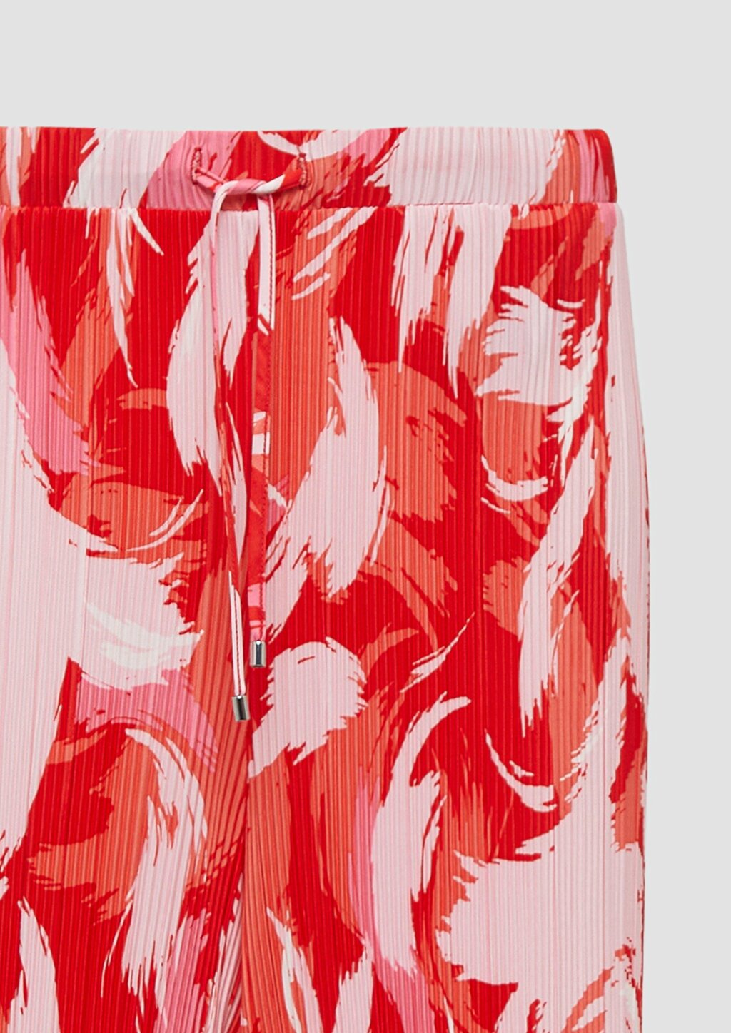 Plissierte Wide-Leg-Hose im Relaxed Fit