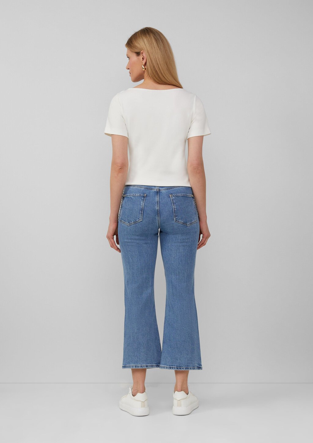 Baumwoll-T-Shirt mit Artwork