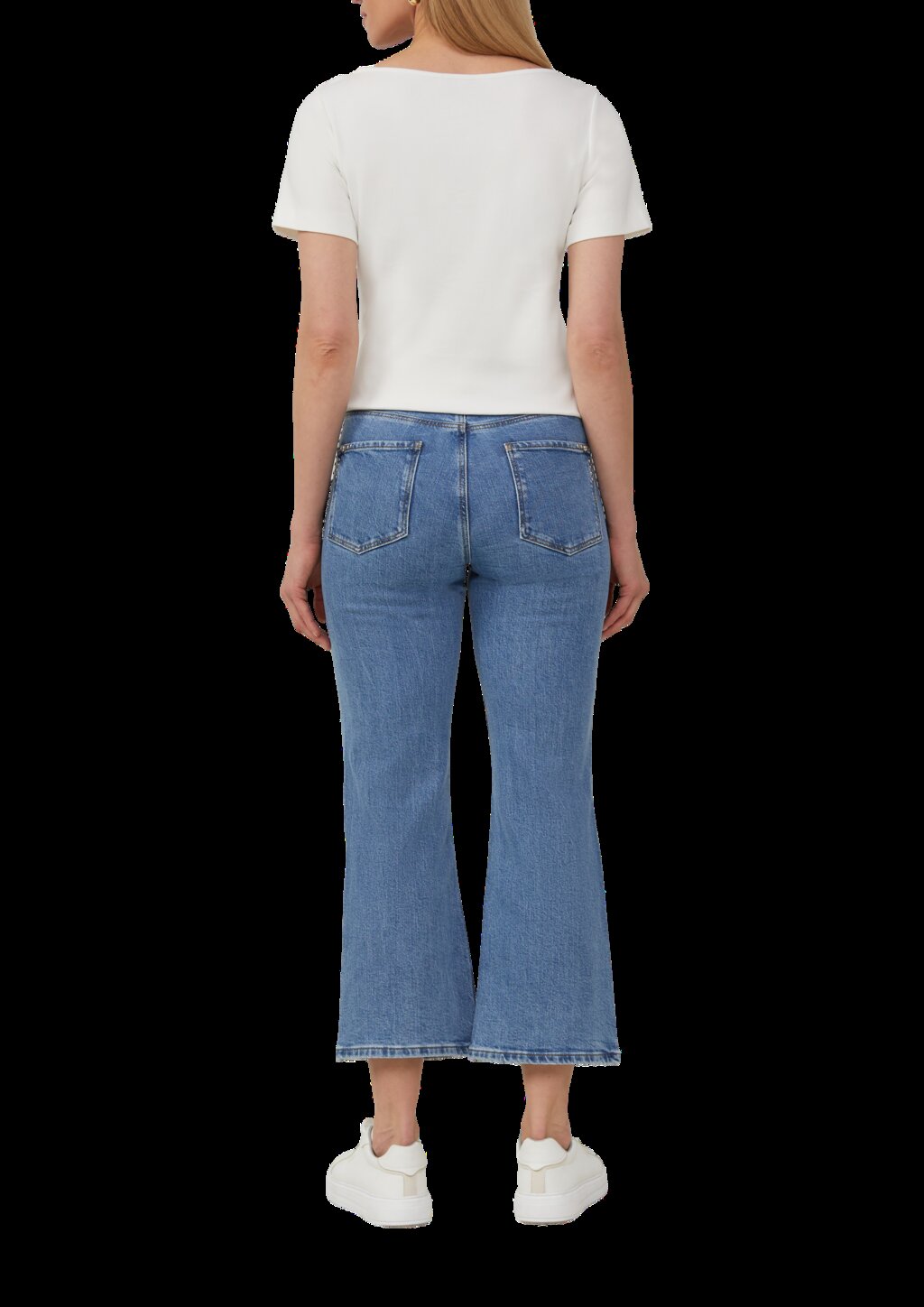 Baumwoll-T-Shirt mit Artwork