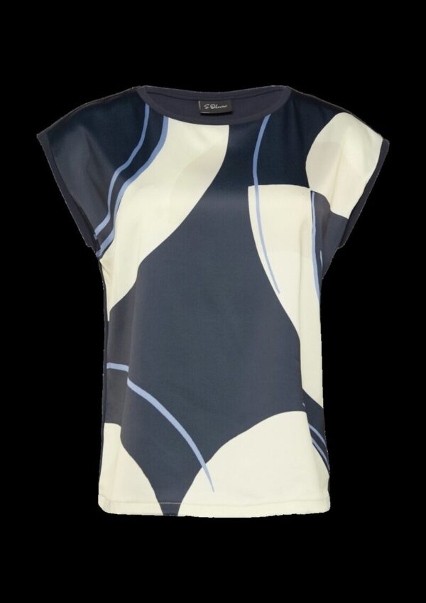 Ärmelloses Shirt im Fabricmix