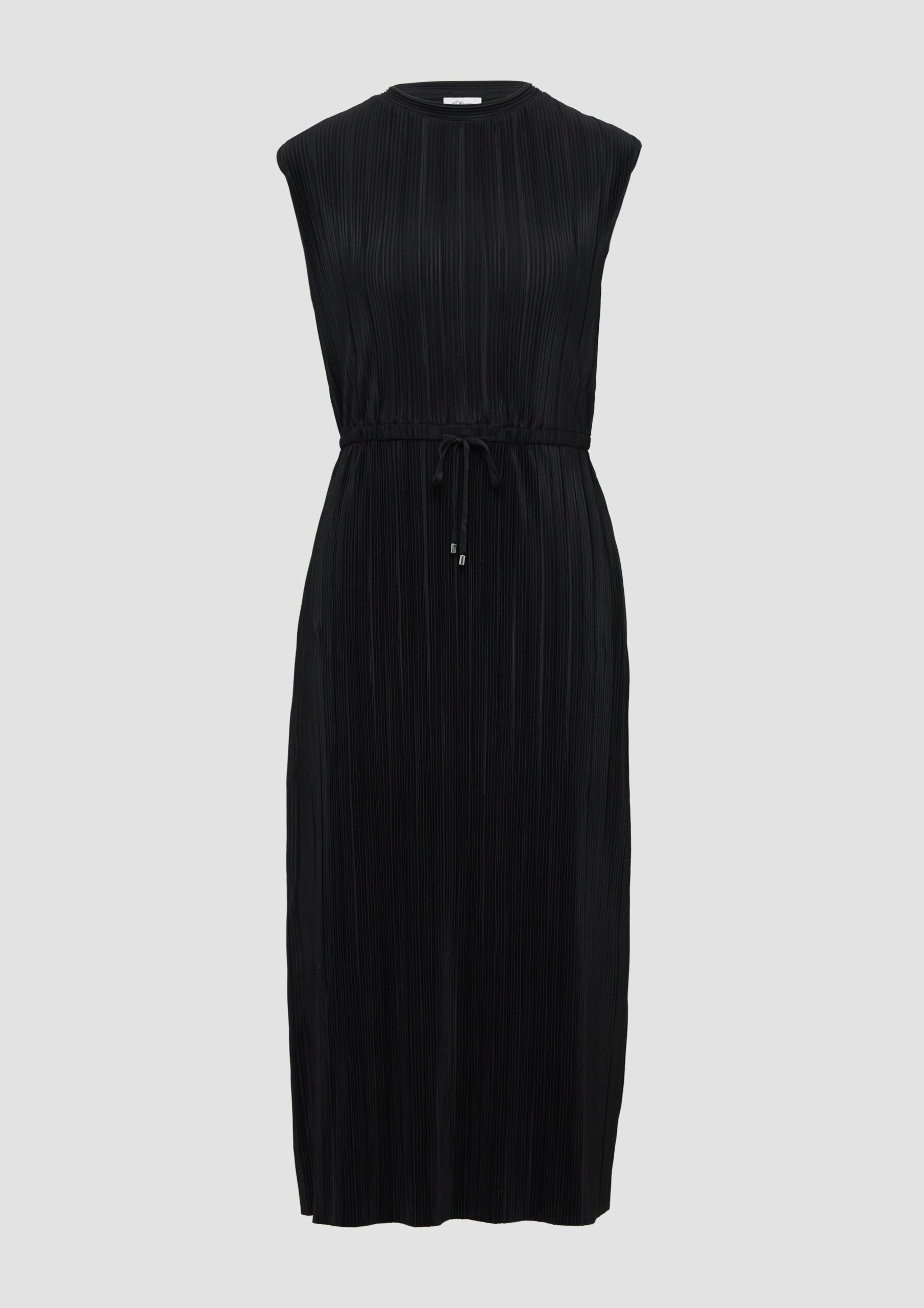 Gestreiftes Kleid im Relaxed Fit mit überschnittenen Schultern