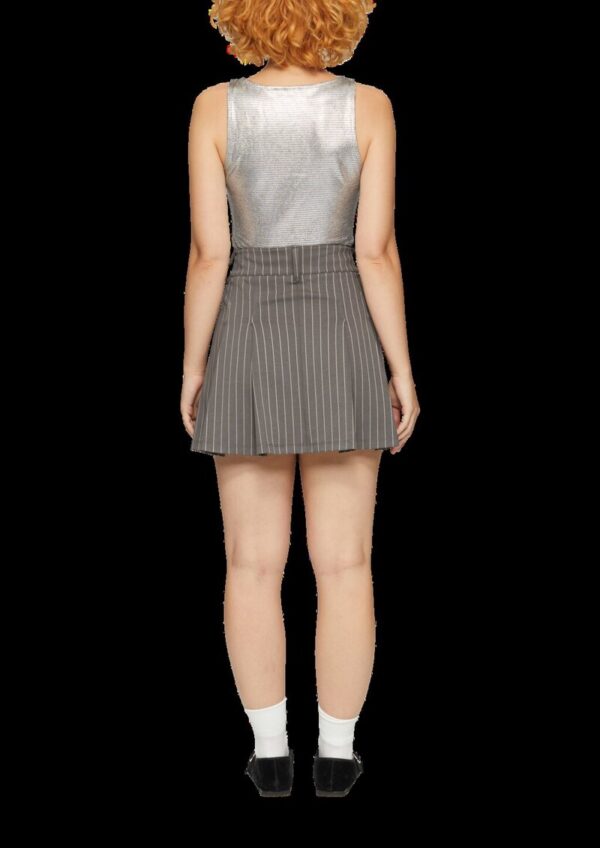 T-Shirt-Body in Metallic-Optik