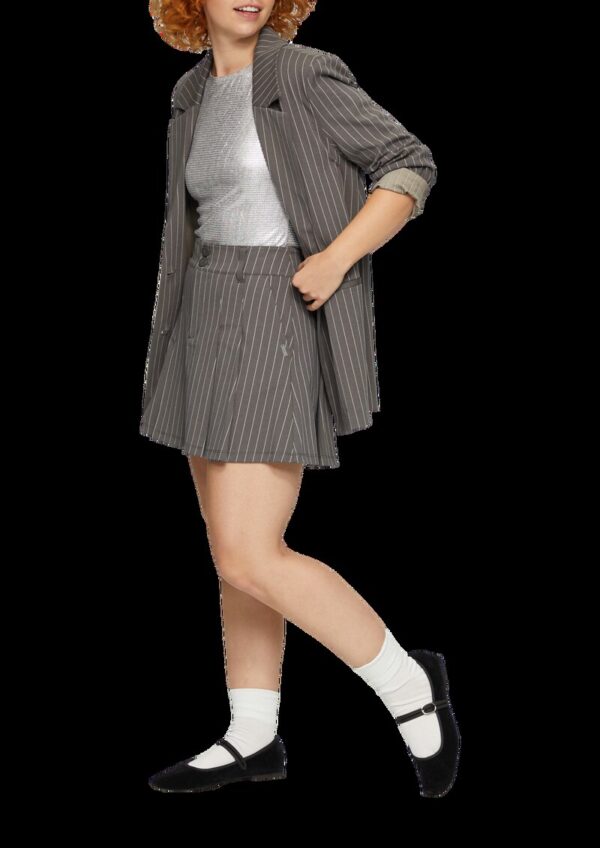 T-Shirt-Body in Metallic-Optik