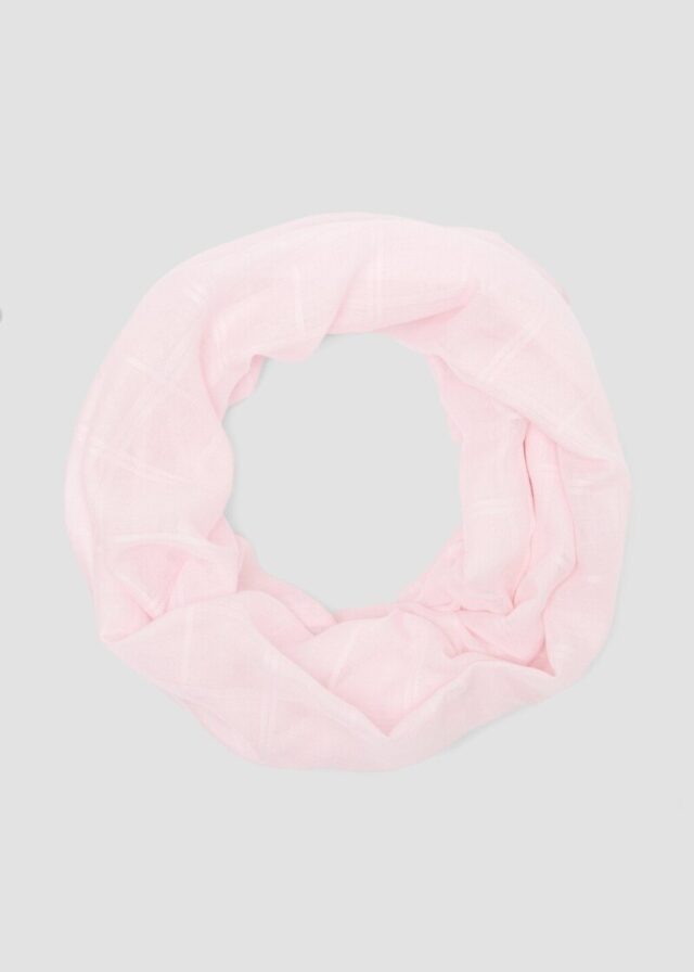 Einfarbiger Loop-Schal