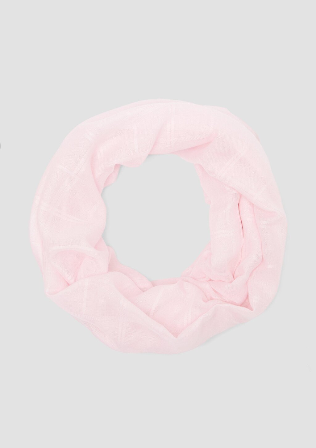 Einfarbiger Loop-Schal