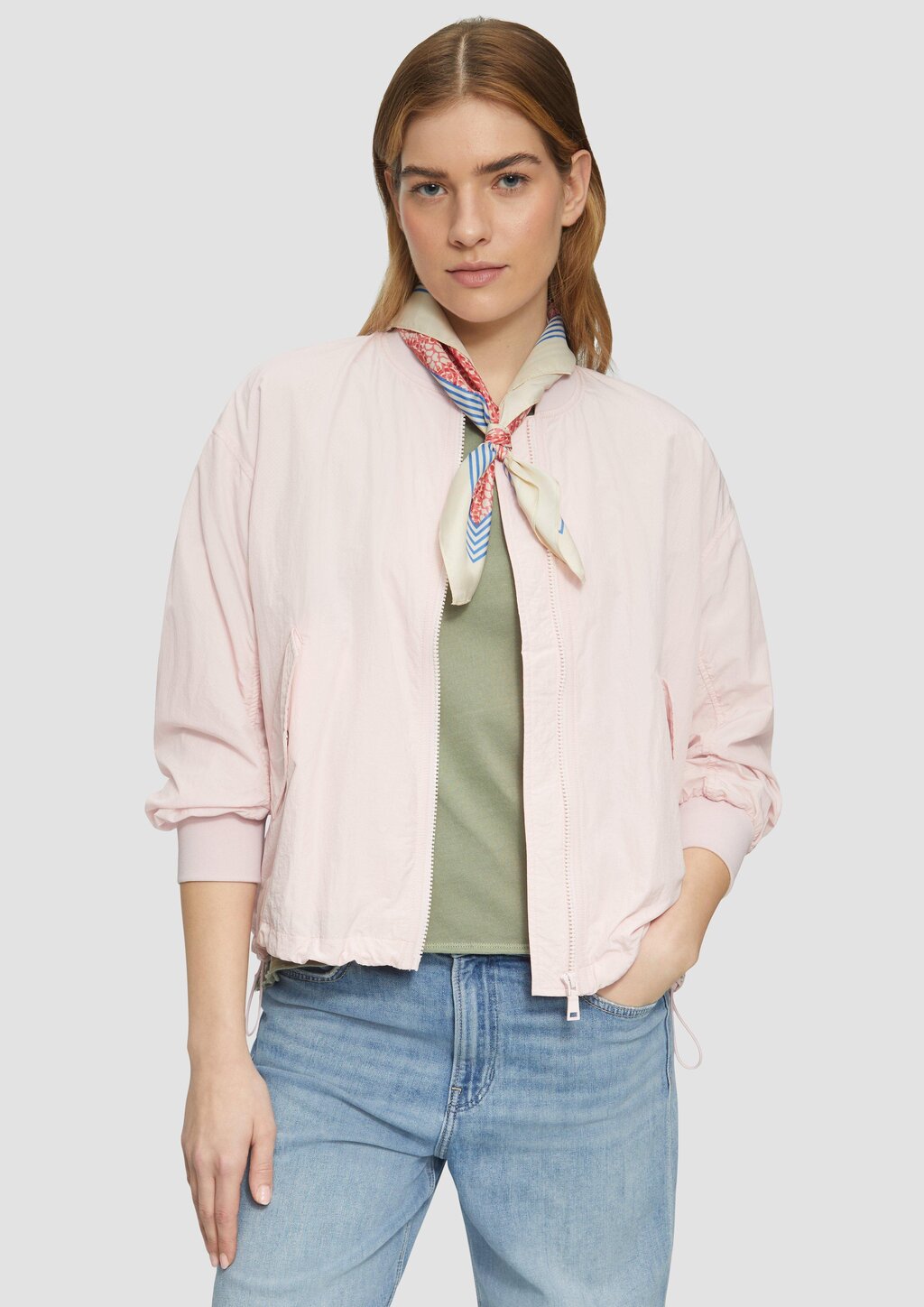 Nickituch mit Paisley-Artwork