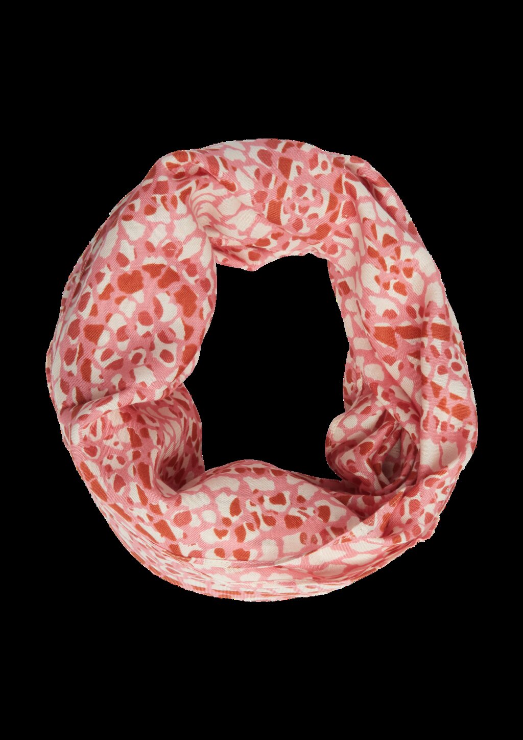 Loop-Schal aus Viskose mit All-over-Print