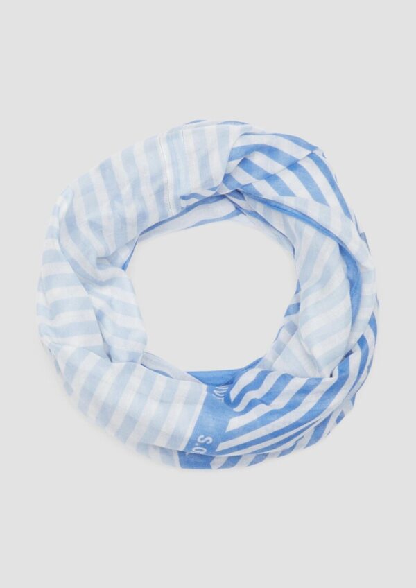 Lässiger Loop-Schal mit All-over-Print