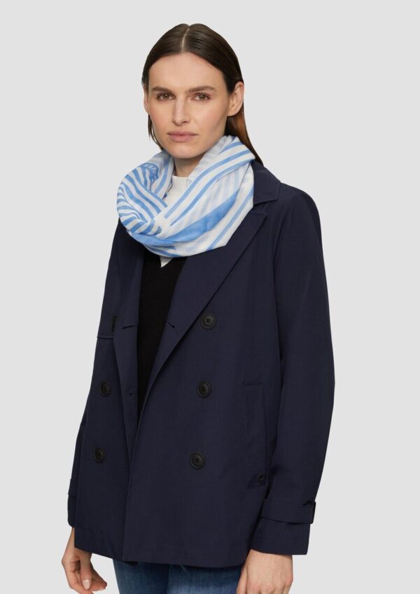 Lässiger Loop-Schal mit All-over-Print