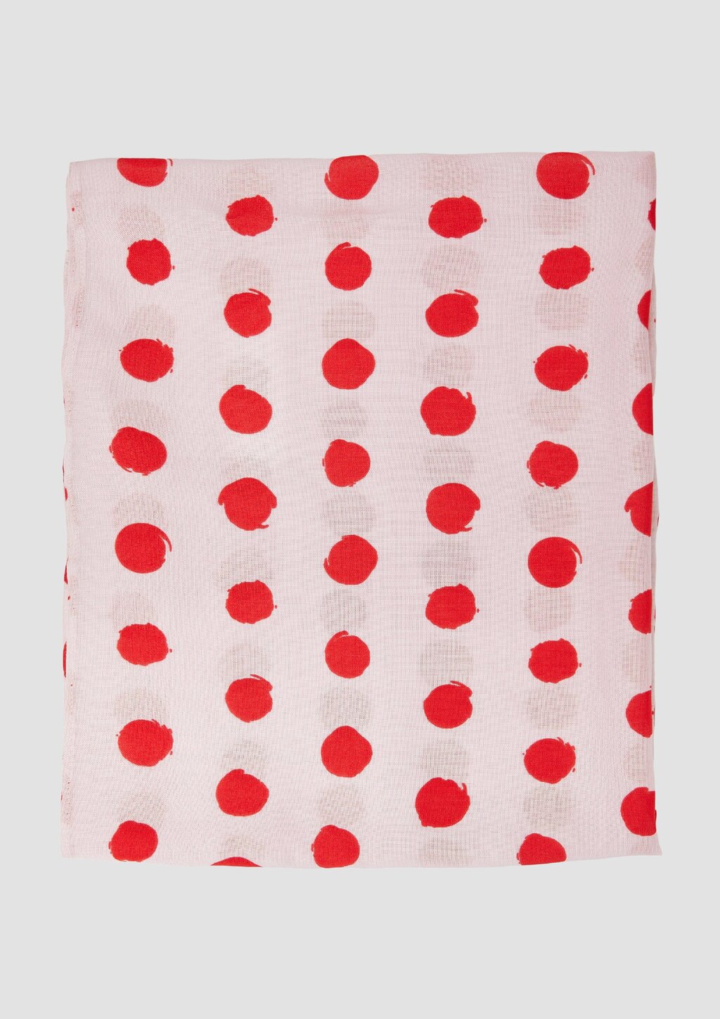 Loop-Schal aus Viskose mit Artwork