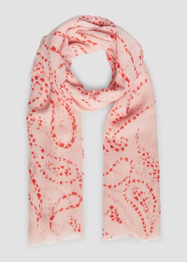 Schal mit Paisley-Artwork