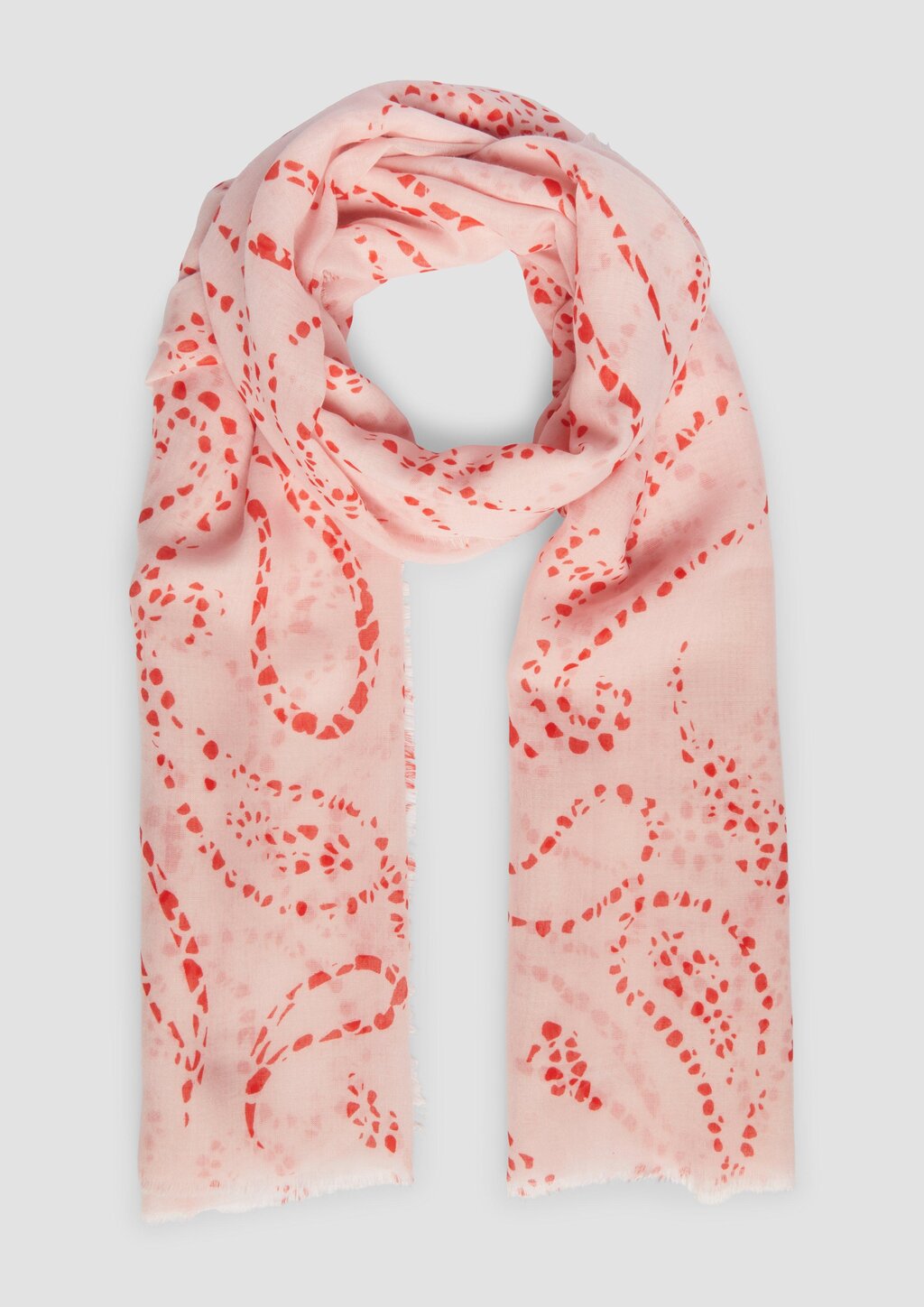 Schal mit Paisley-Artwork