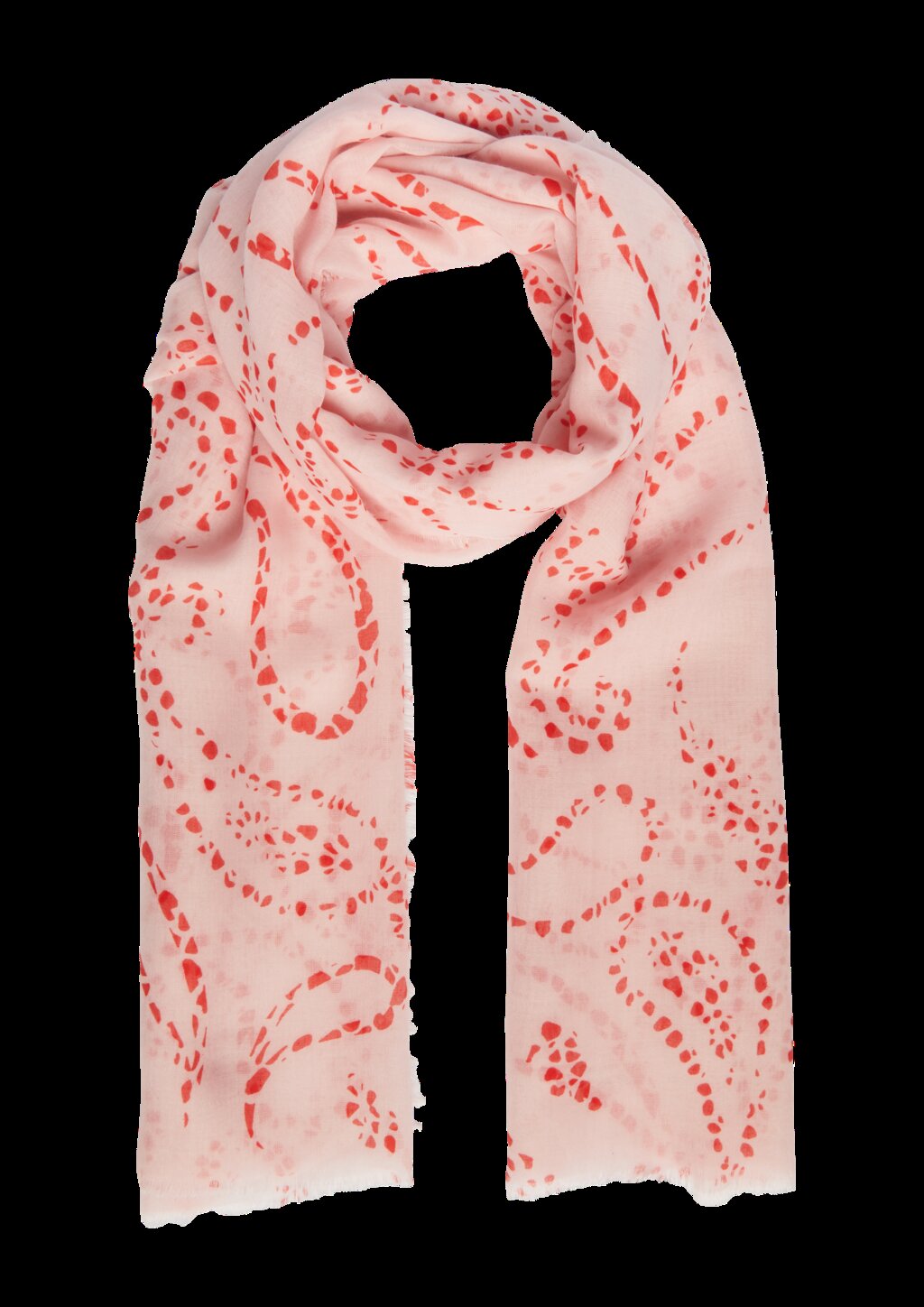Schal mit Paisley-Artwork