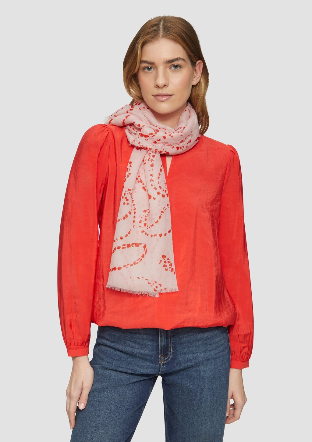 Schal mit Paisley-Artwork