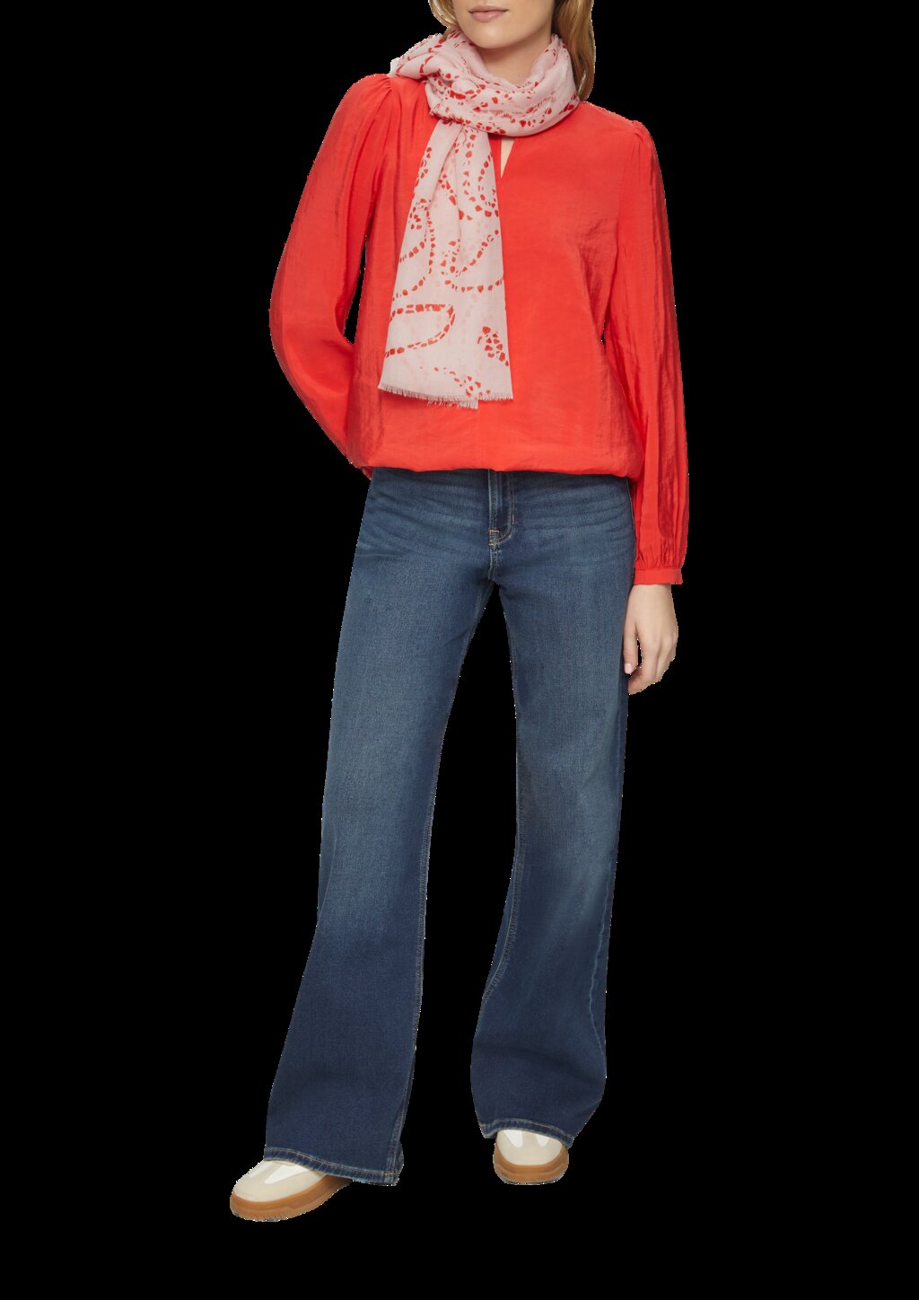 Schal mit Paisley-Artwork