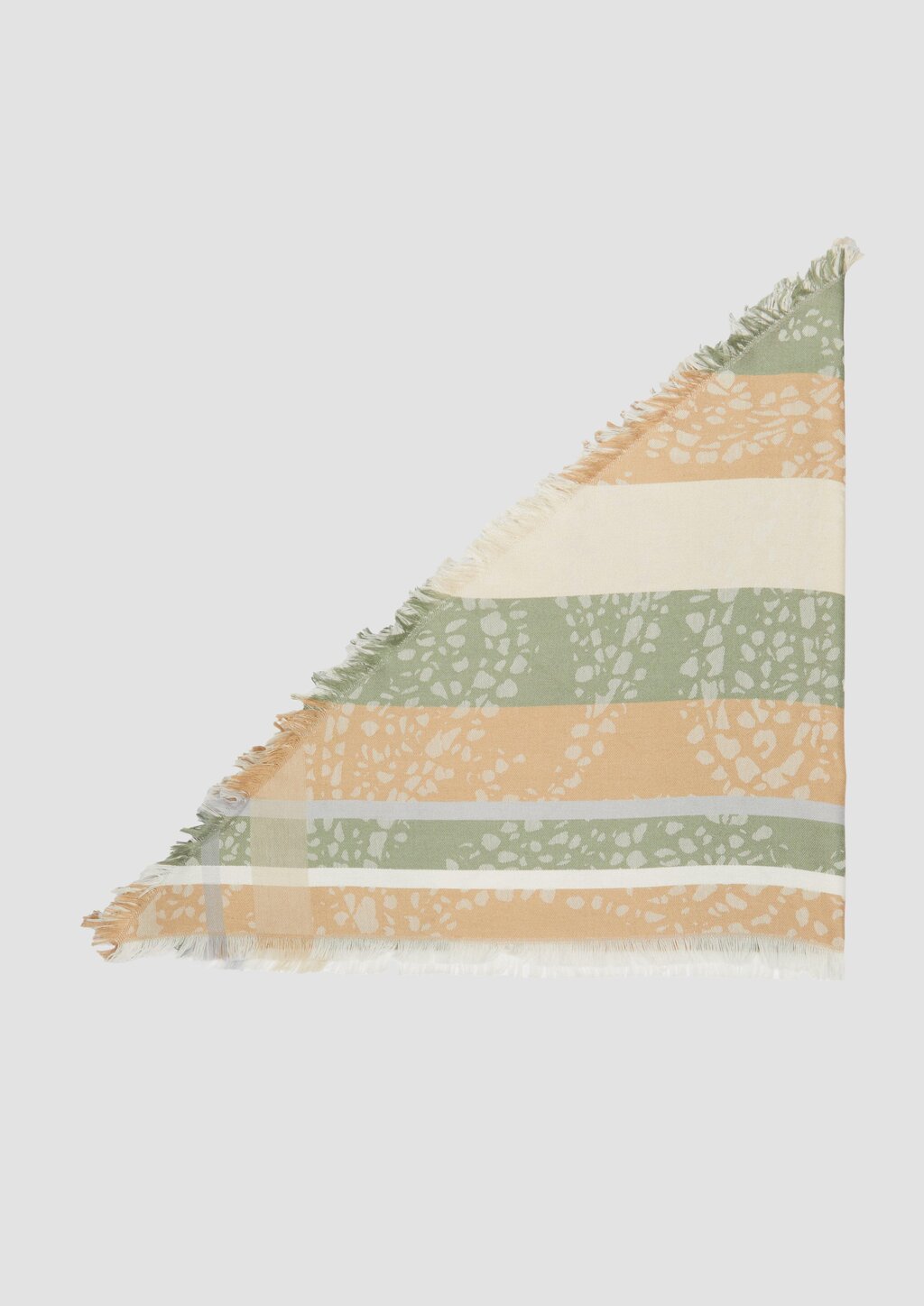 Jacquard-Schal mit abstraktem Paisleymuster