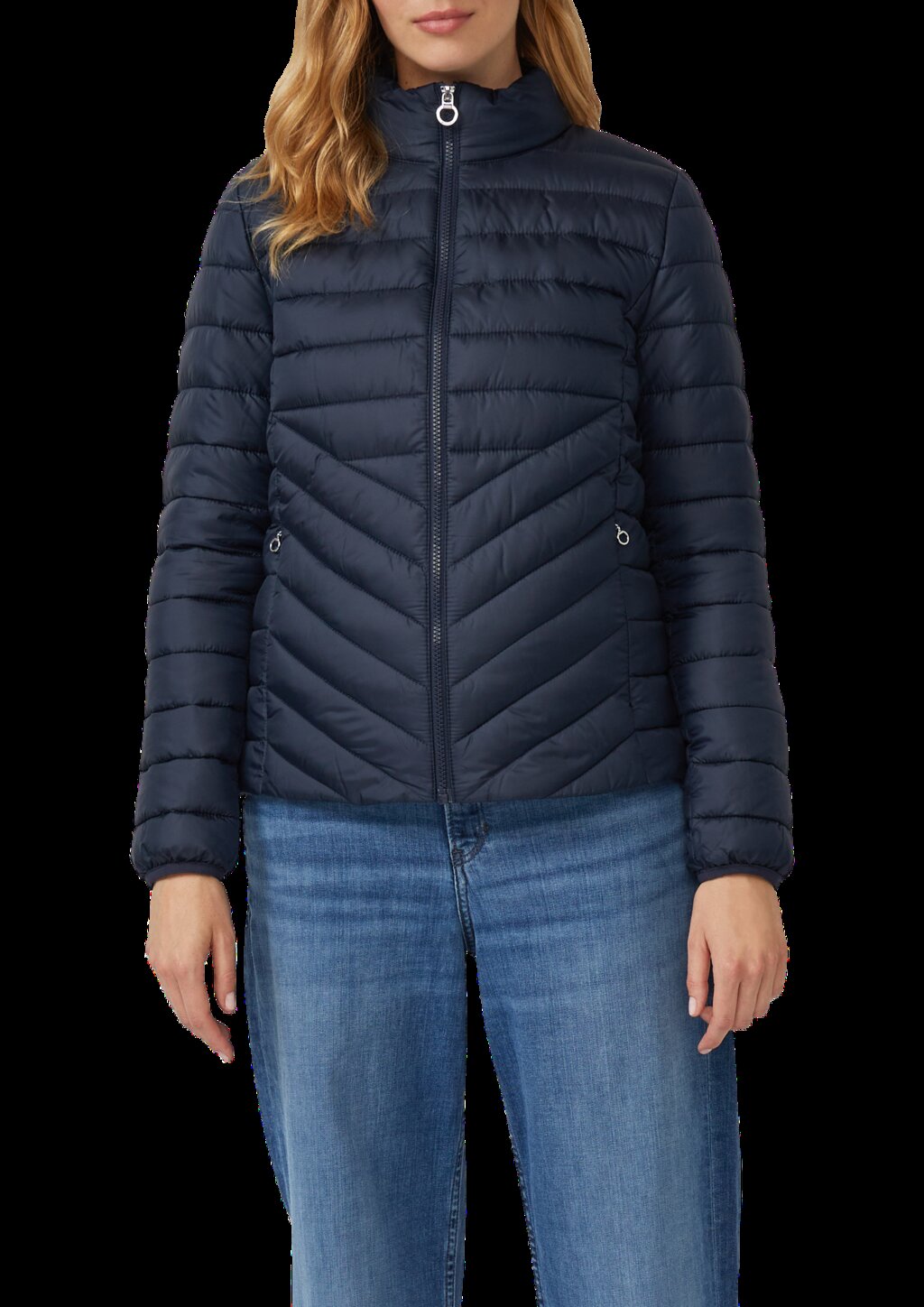 Leichte Steppjacke mit Pack-Funktion