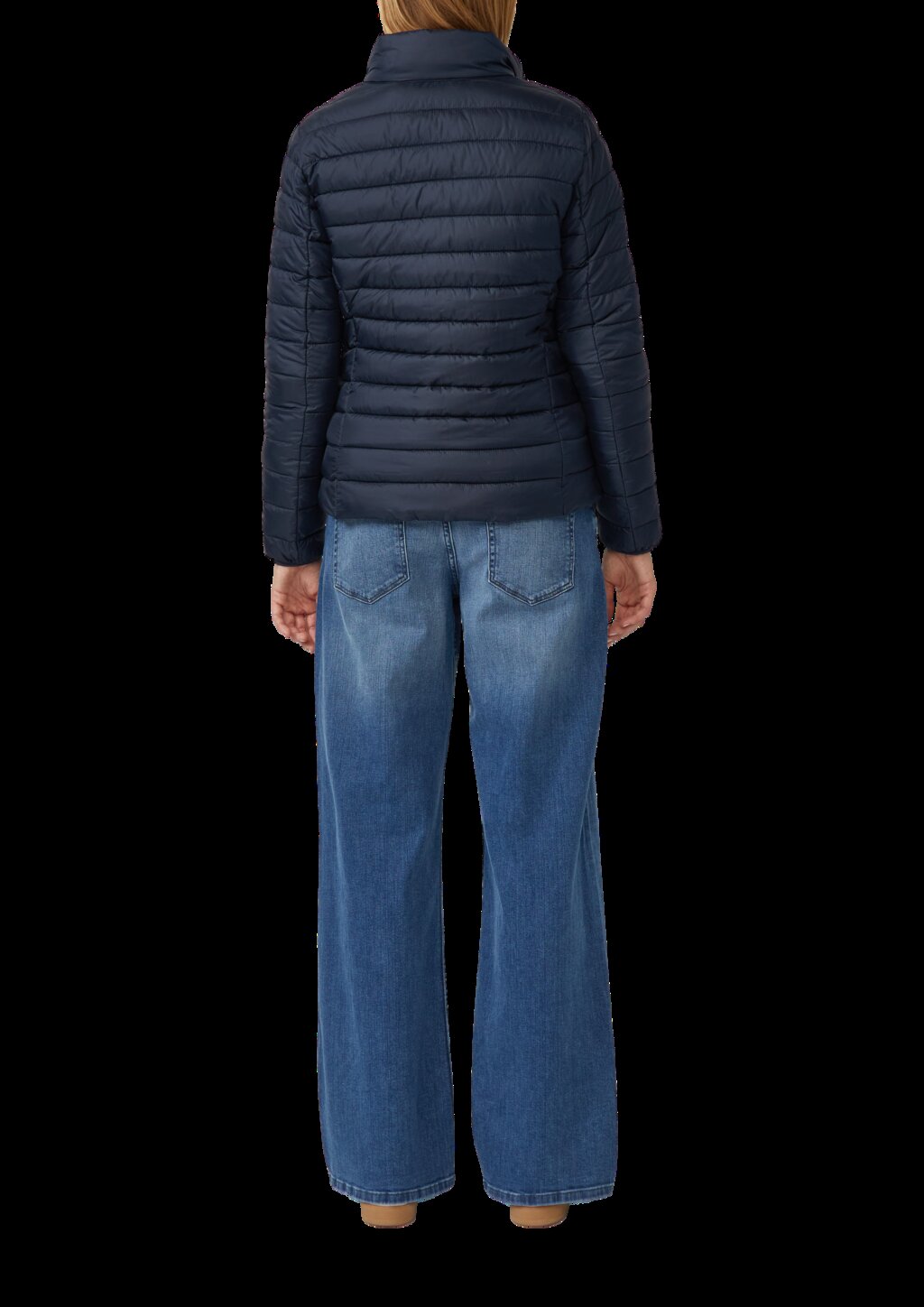 Leichte Steppjacke mit Pack-Funktion