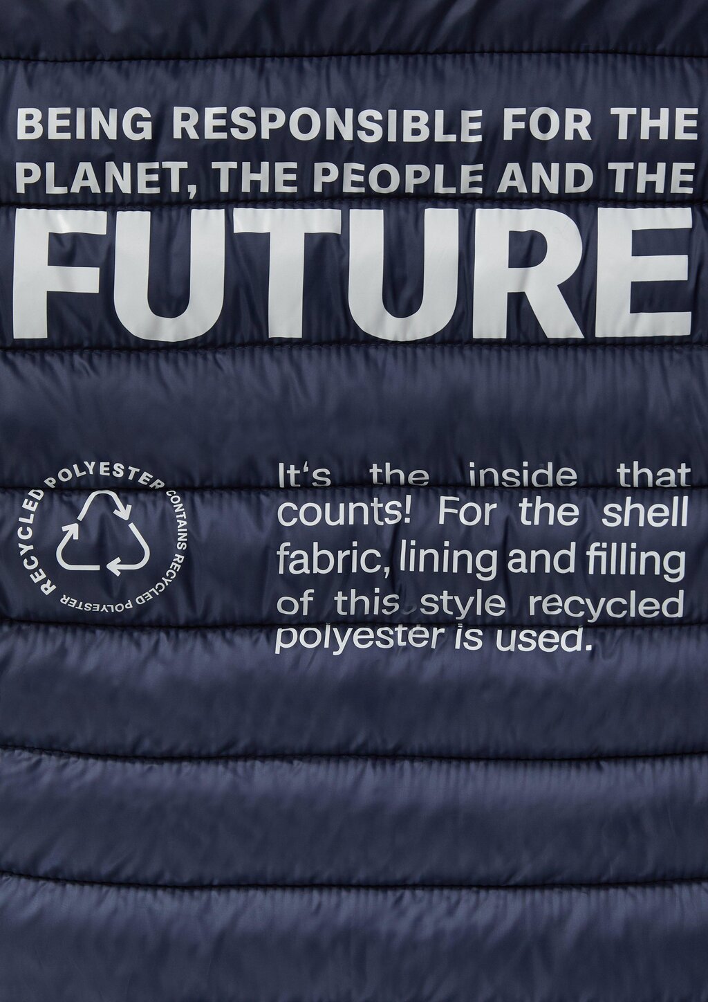 Leichte Steppjacke mit Pack-Funktion