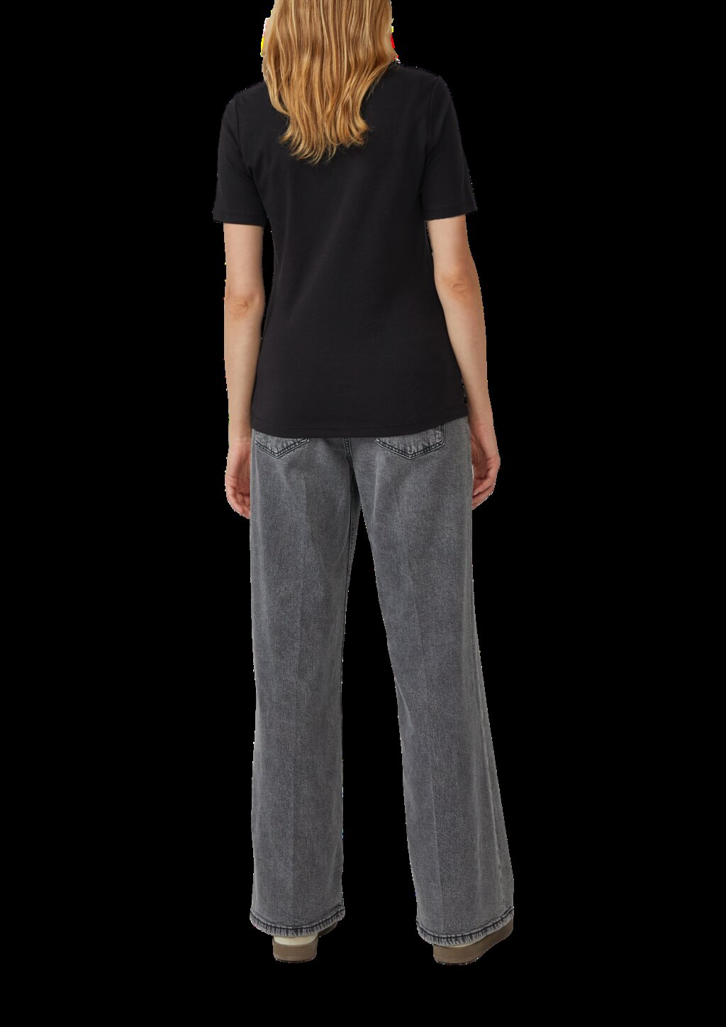 T-Shirt aus Interlockjersey im Slim Fit