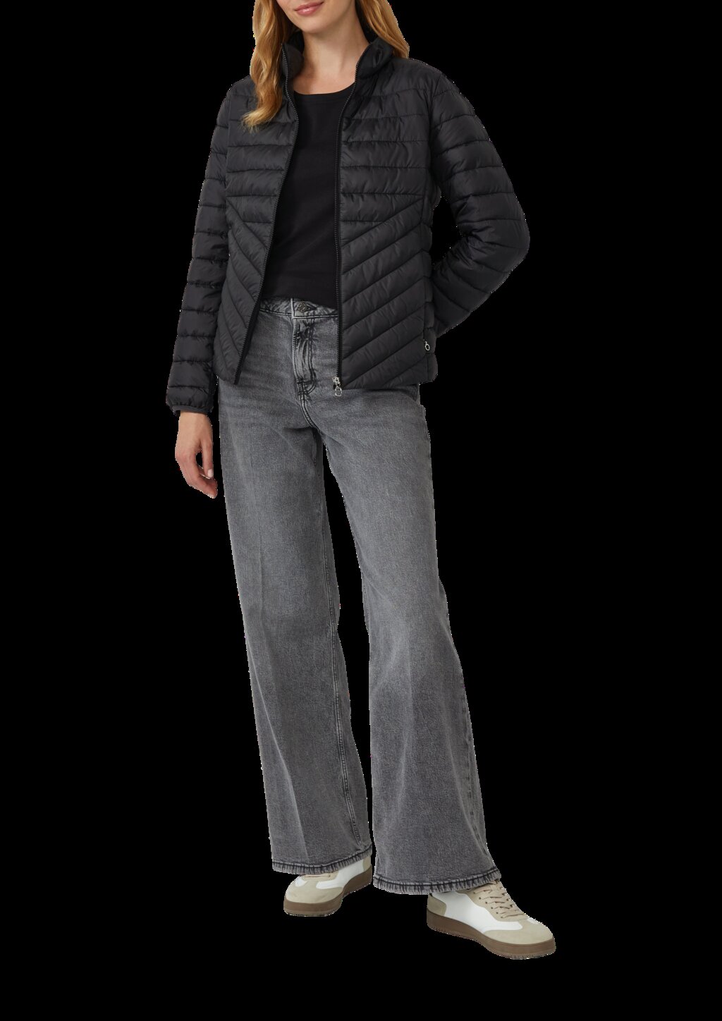 T-Shirt aus Interlockjersey im Slim Fit