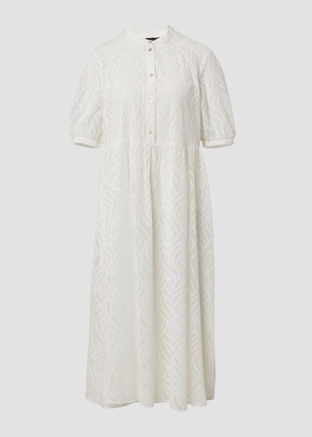 Semitransparentes Maxikleid mit Futter