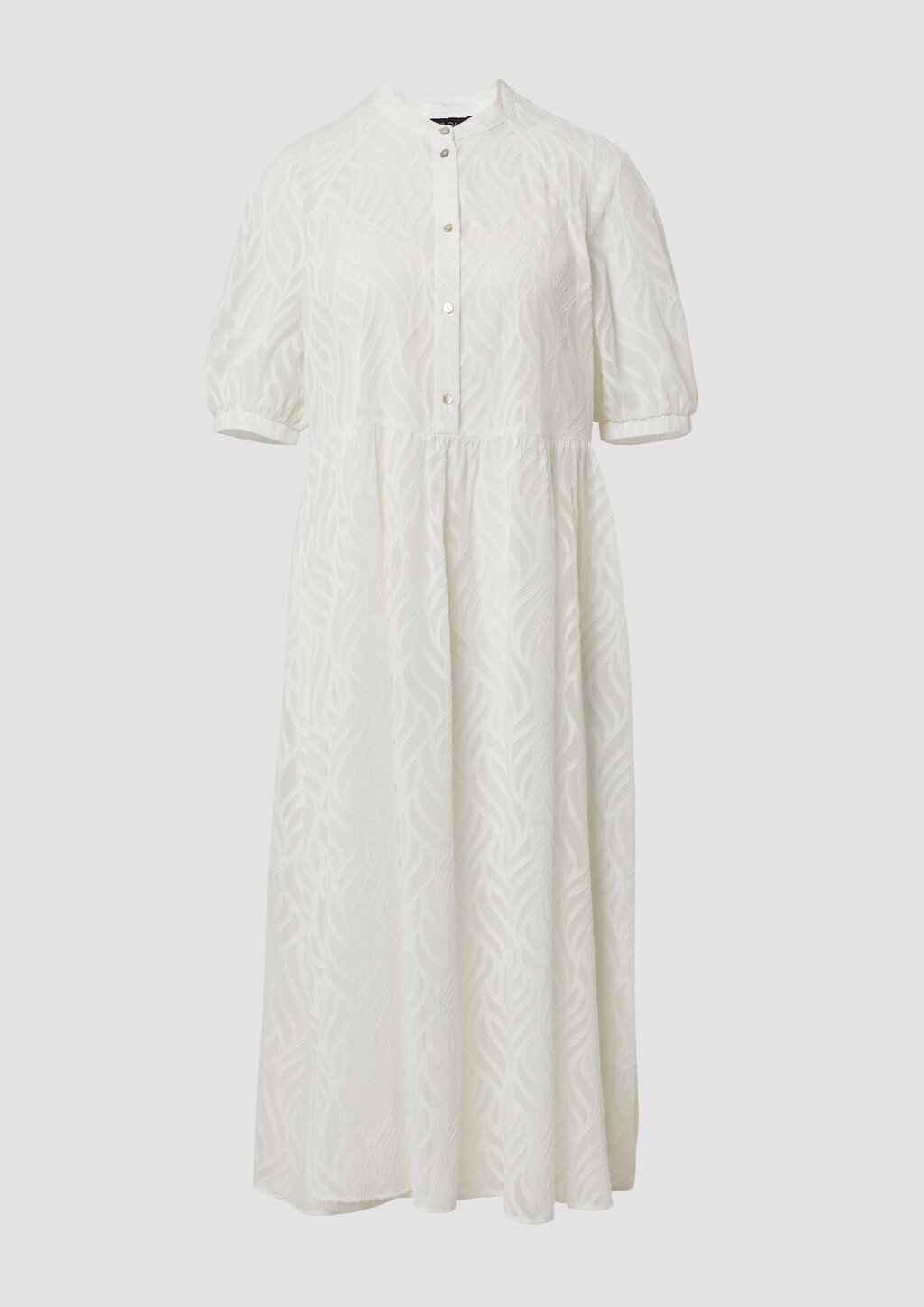 Semitransparentes Maxikleid mit Futter