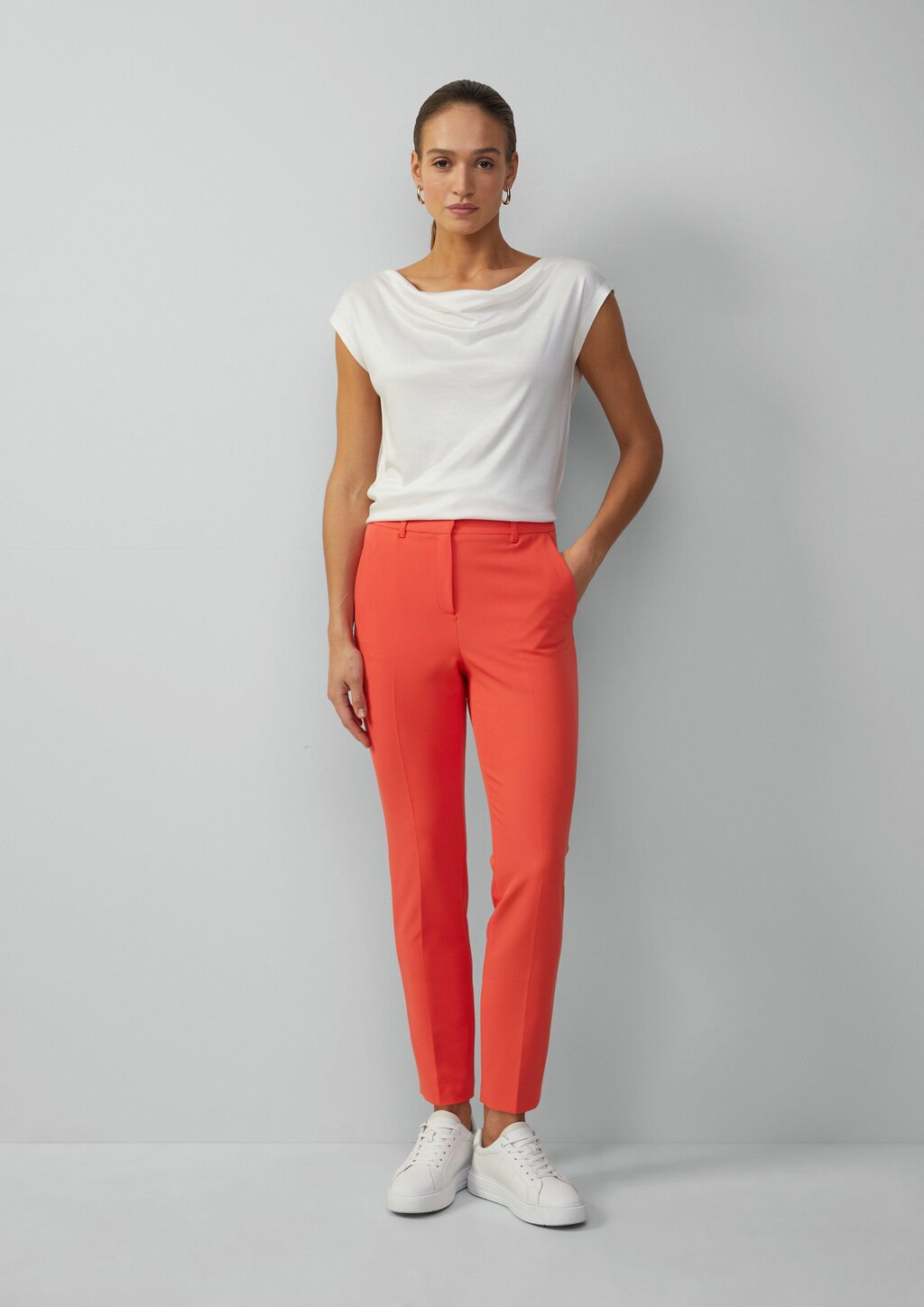 Cigarette-Pants im Slim Fit