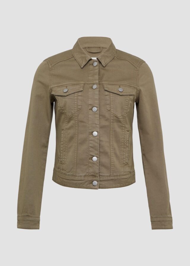 Jeansjacke im Slim Fit