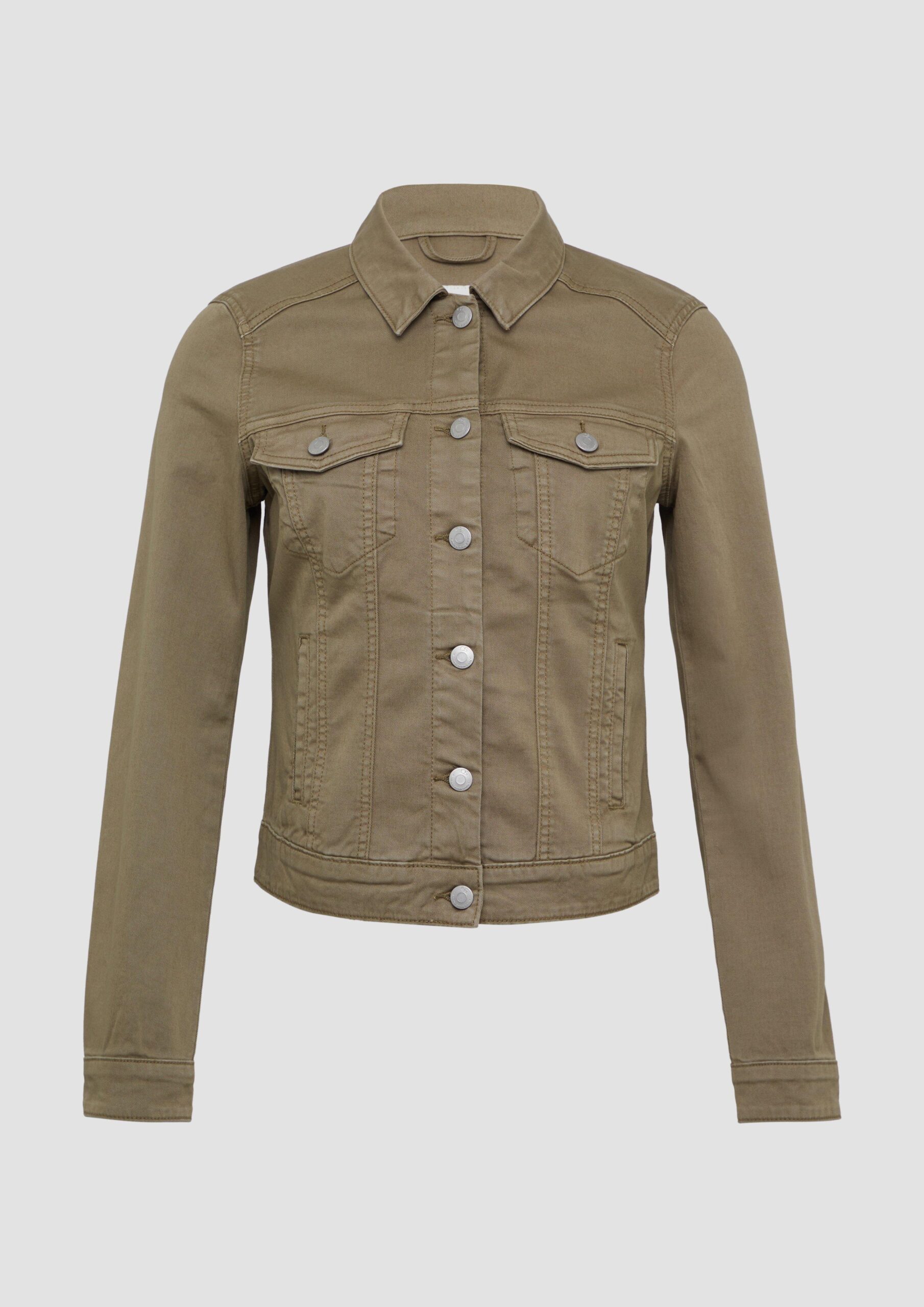 Jeansjacke im Slim Fit