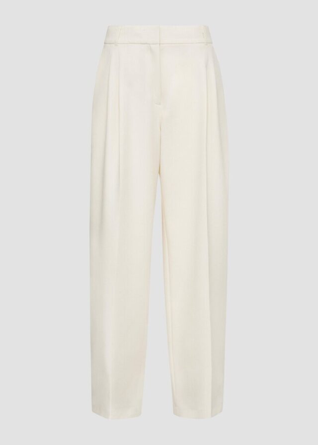 Twill-Hose mit Extra Wide Leg