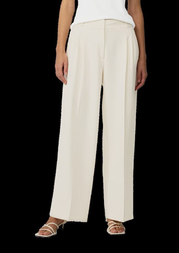 Twill-Hose mit Extra Wide Leg