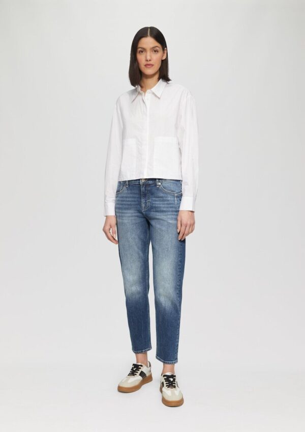 Ankle-Jeans Franciz / Boyfriend / Low Rise / Tapered Leg
