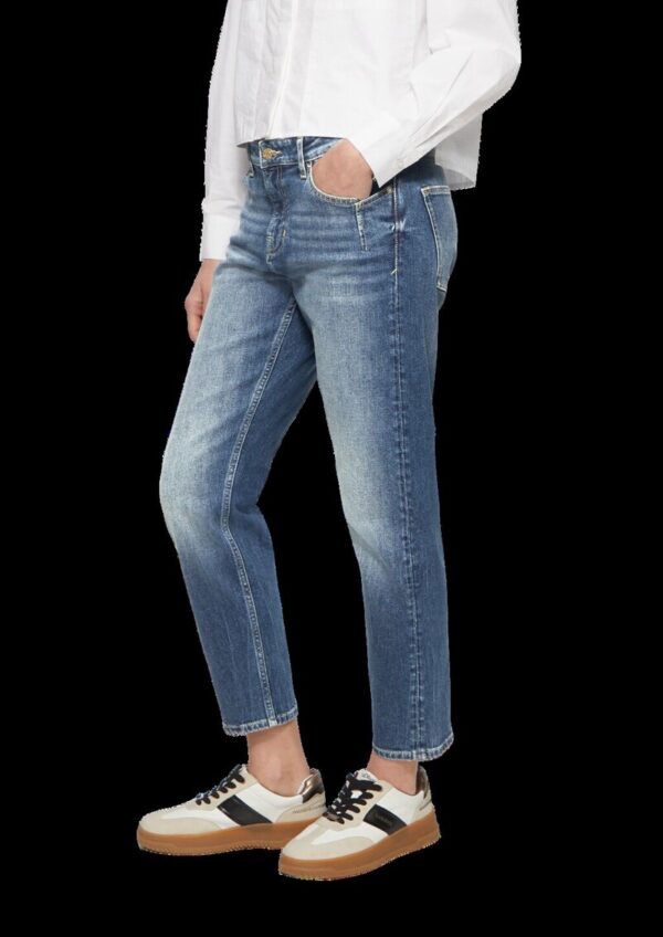 Ankle-Jeans Franciz / Boyfriend / Low Rise / Tapered Leg