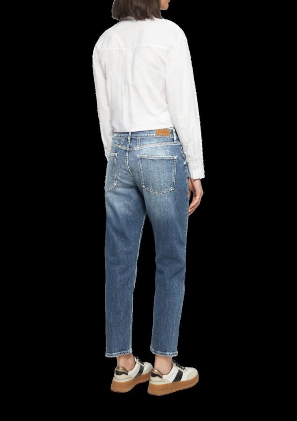 Ankle-Jeans Franciz / Boyfriend / Low Rise / Tapered Leg