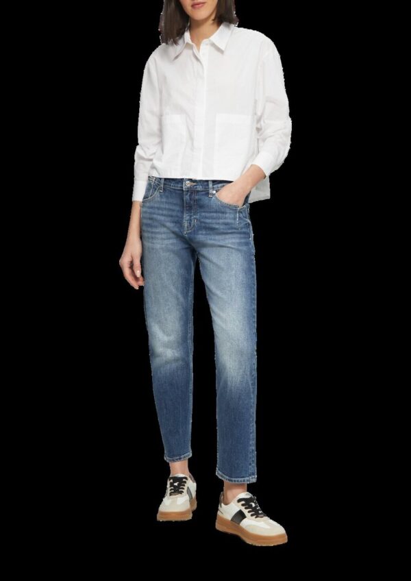 Ankle-Jeans Franciz / Boyfriend / Low Rise / Tapered Leg