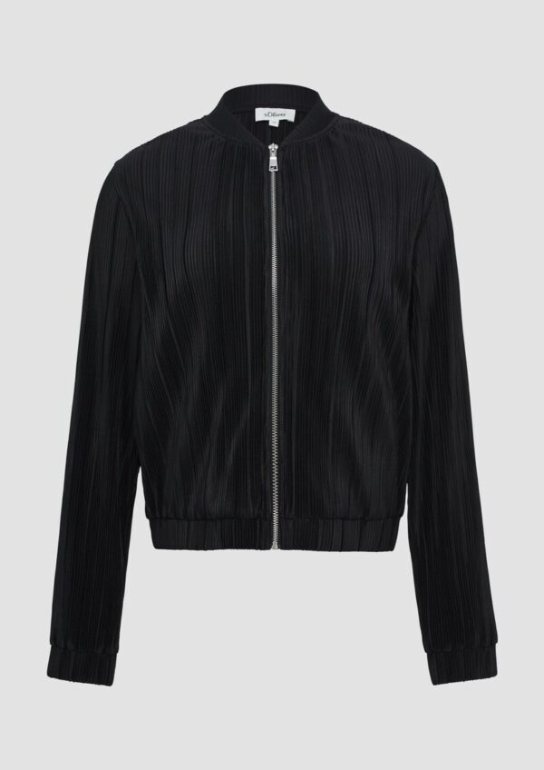 Plissierter Blouson im Relaxed Fit