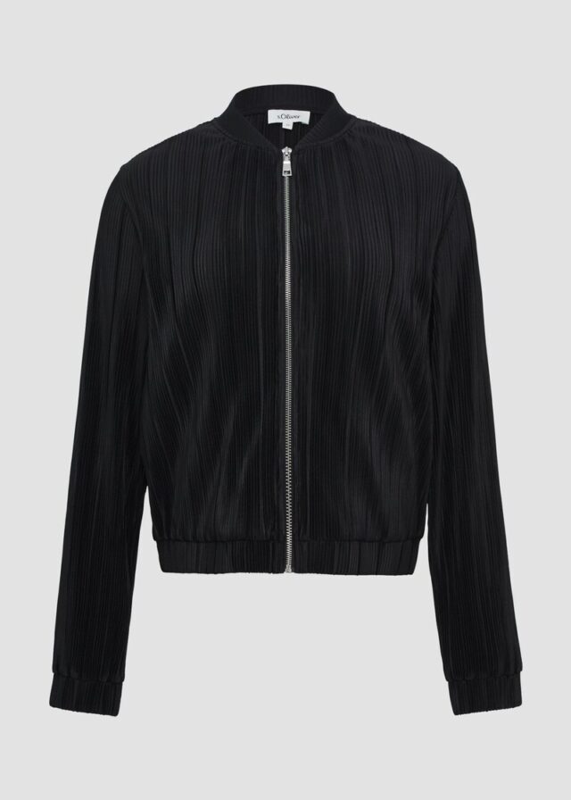 Plissierter Blouson im Relaxed Fit