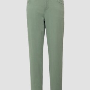 Ankle-Hose im Slim Fit aus Baumwollsatin