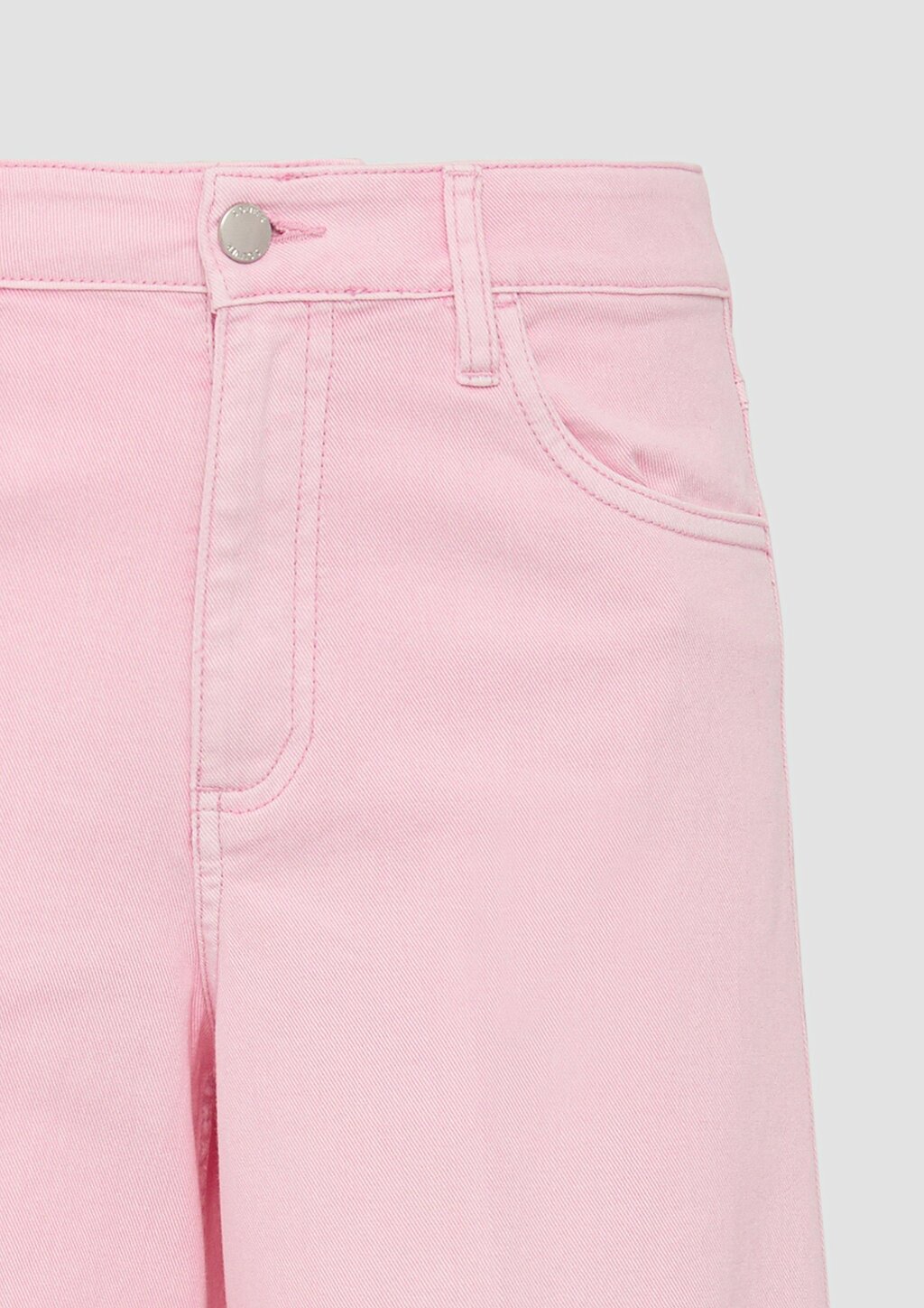 Culotte-Jeans / Regular Fit / High Rise / Wide Leg / Bügelfalten