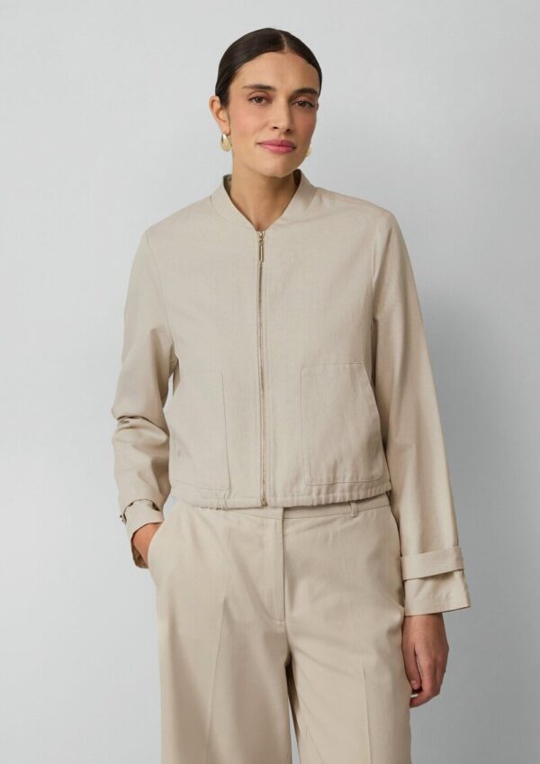 Kurzer Blouson im Relaxed Fit mit Futter