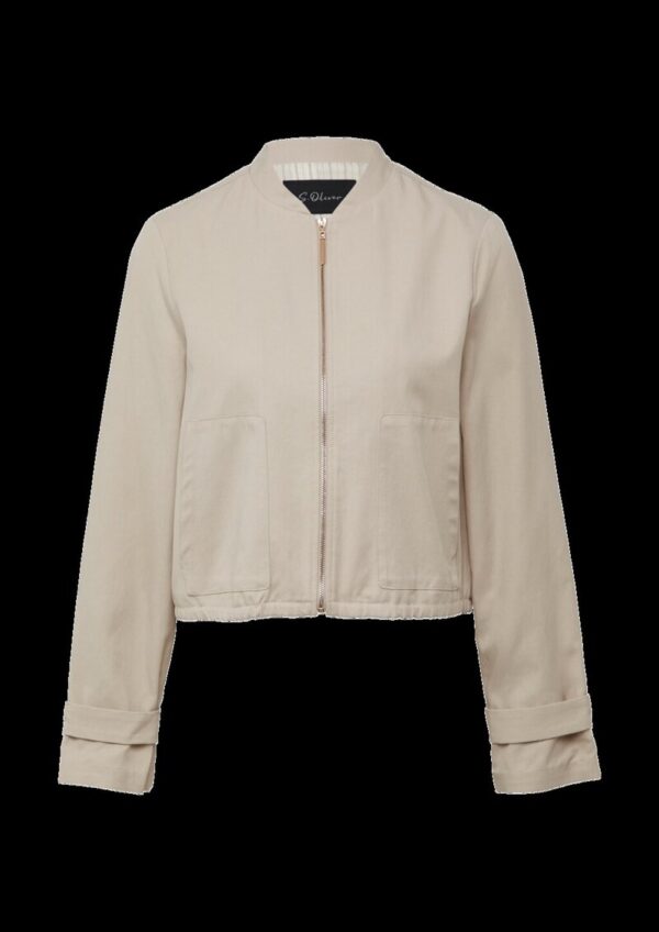 Kurzer Blouson im Relaxed Fit mit Futter