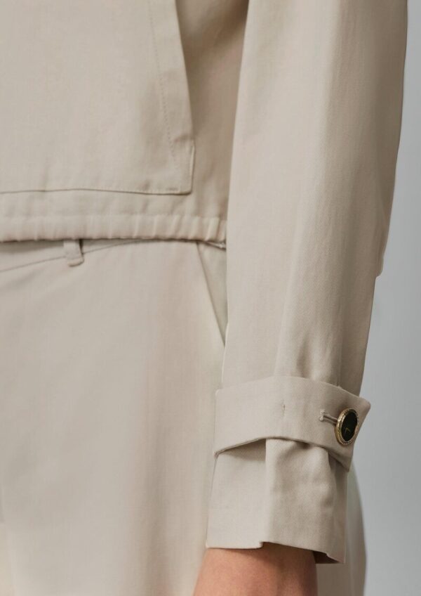 Kurzer Blouson im Relaxed Fit mit Futter