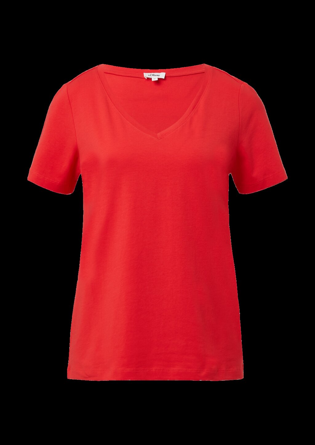 T-Shirt mit V-Ausschnitt